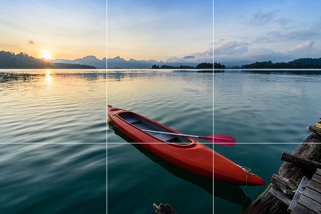 Regla de los tercios en fotografía