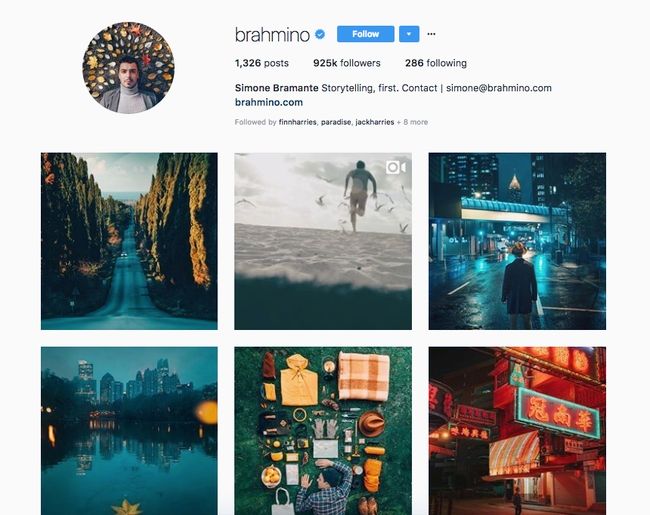 Instagram Simone Bramante