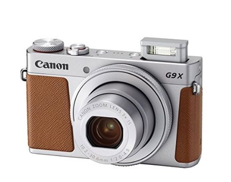 Камера Canon PowerShot G9 X Mark II в стиле ретро