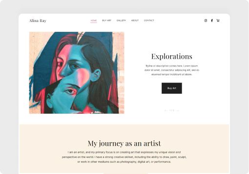 online portfolio