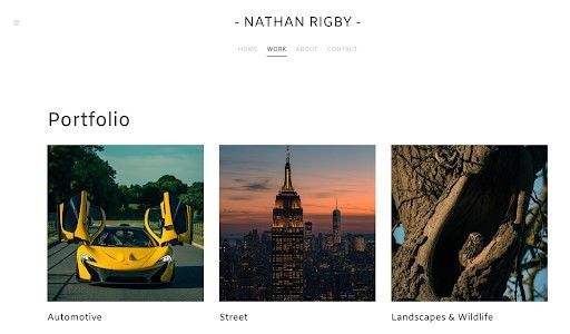 Nathan Rigby - Portfolio fotografii samochodowej